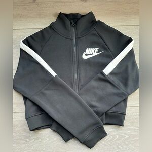 Black Nike Cropped Jacket